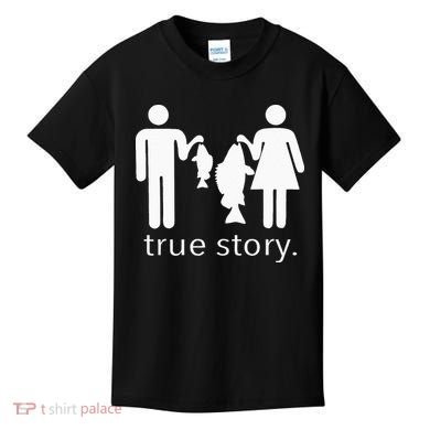 True Story Fishing Kids T-Shirt