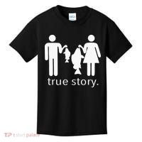 True Story Fishing Kids T-Shirt thumb 0