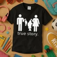 True Story Fishing Kids T-Shirt thumb 3