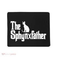 The Sphynxfather Funny Cat Dad Sphynx Lover Gifts Mousepad thumb 0