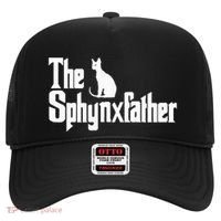 The Sphynxfather Funny Cat Dad Sphynx Lover Gifts Hat thumb 0