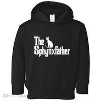 The Sphynxfather Funny Cat Dad Sphynx Lover Gifts Toddler Hoodie thumb 0