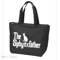 The Sphynxfather Funny Cat Dad Sphynx Lover Gifts Tote Bag thumb 3