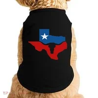 Texas State Flag Doggie Tank thumb 0