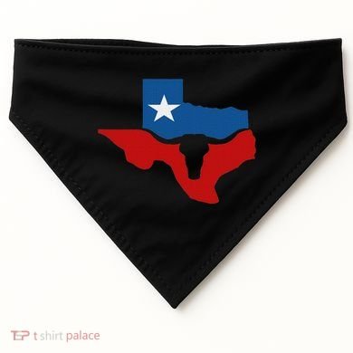 Texas State Flag USA-Made Doggie Bandana