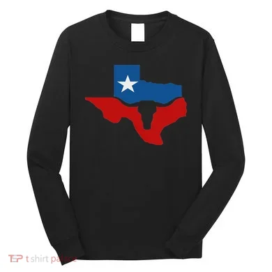 Texas State Flag Long Sleeve Shirt