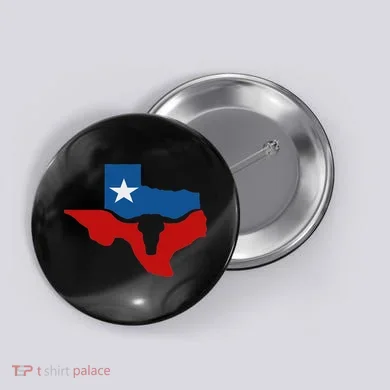 Texas State Flag Button