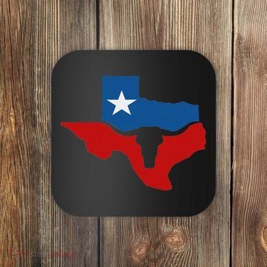 Texas State Flag Coaster