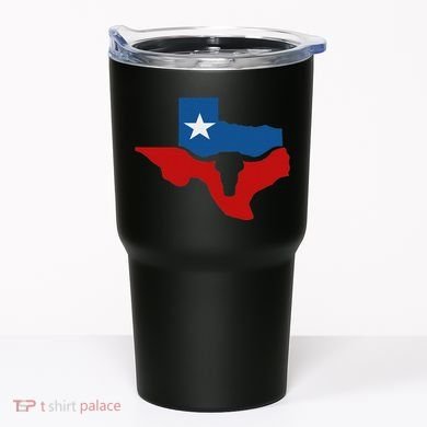 Texas State Flag Tumbler