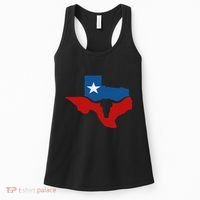 Texas State Flag Women's Tank Top thumb 0