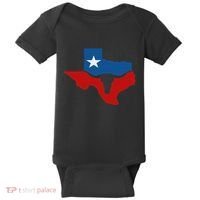 Texas State Flag Baby Bodysuit thumb 0