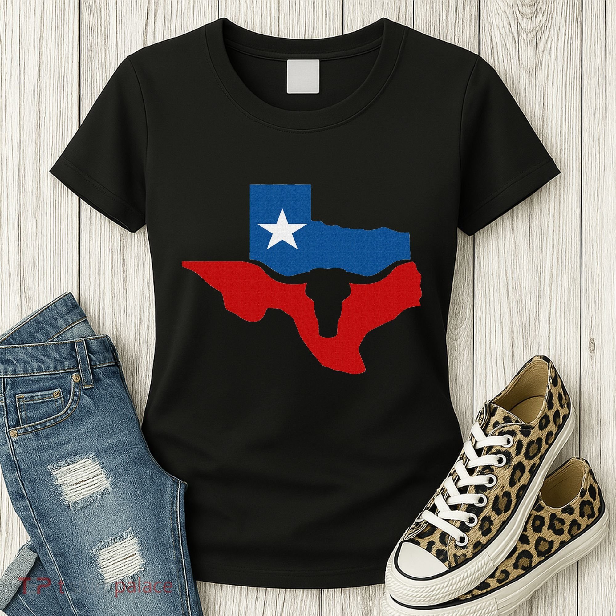 Texas State Flag Women's T-Shirt