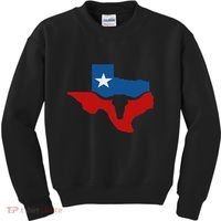 Texas State Flag Kids Sweatshirt thumb 0