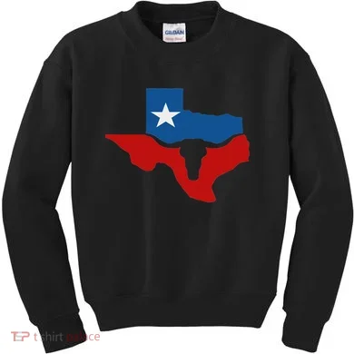 Texas State Flag Kids Sweatshirt