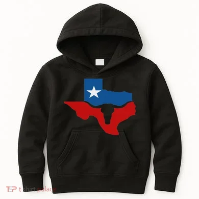 Texas State Flag Kids Hoodie