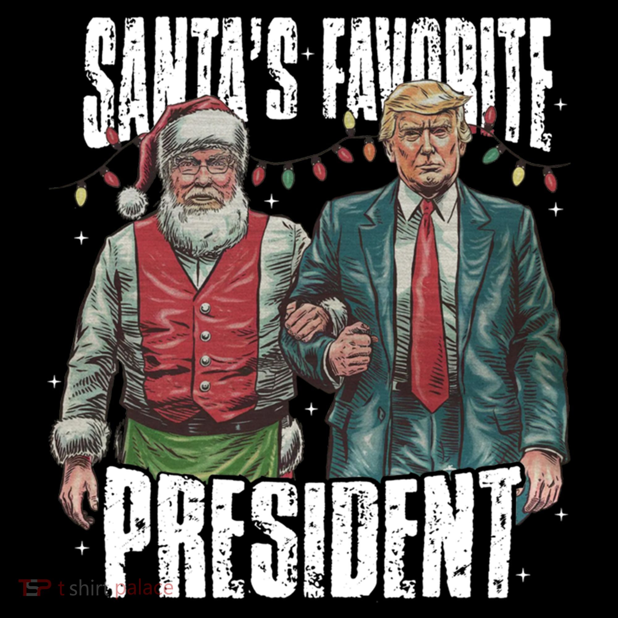 Trump SantaS Favorite President Gift Coffee Mug