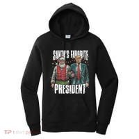 Trump SantaS Favorite President Gift Women's Hoodie thumb 0