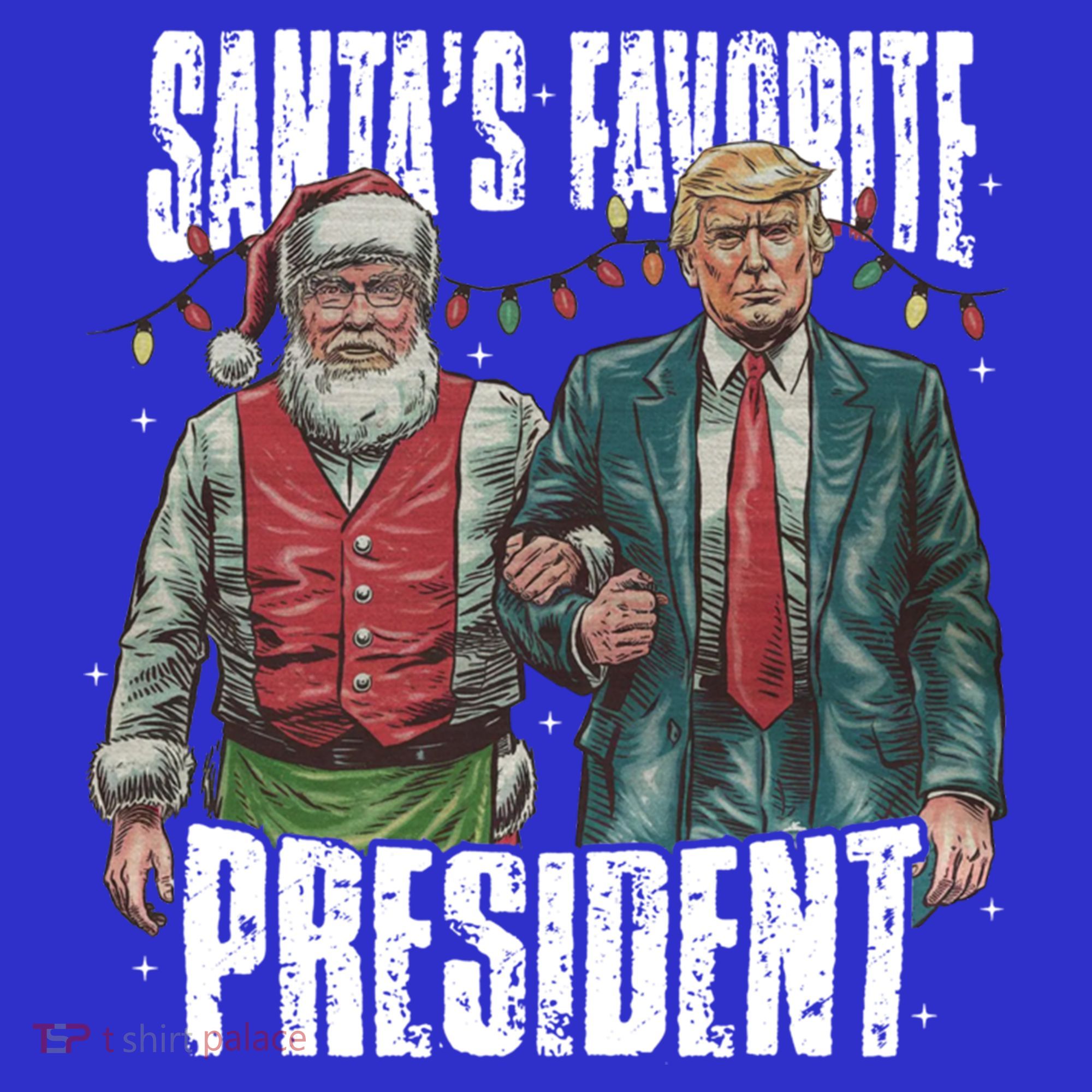 Trump SantaS Favorite President Gift Apron