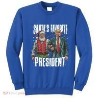 Trump SantaS Favorite President Gift Sweatshirt thumb 0