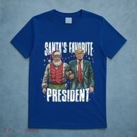 Trump SantaS Favorite President Gift T-Shirt thumb 5