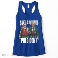 Trump SantaS Favorite President Gift Women's Tank Top thumb 0