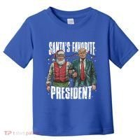 Trump SantaS Favorite President Gift Toddler T-Shirt thumb 0