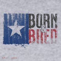 Texas State Flag Pride Born & Bred Native Home Women's Sweatshirt thumb 2