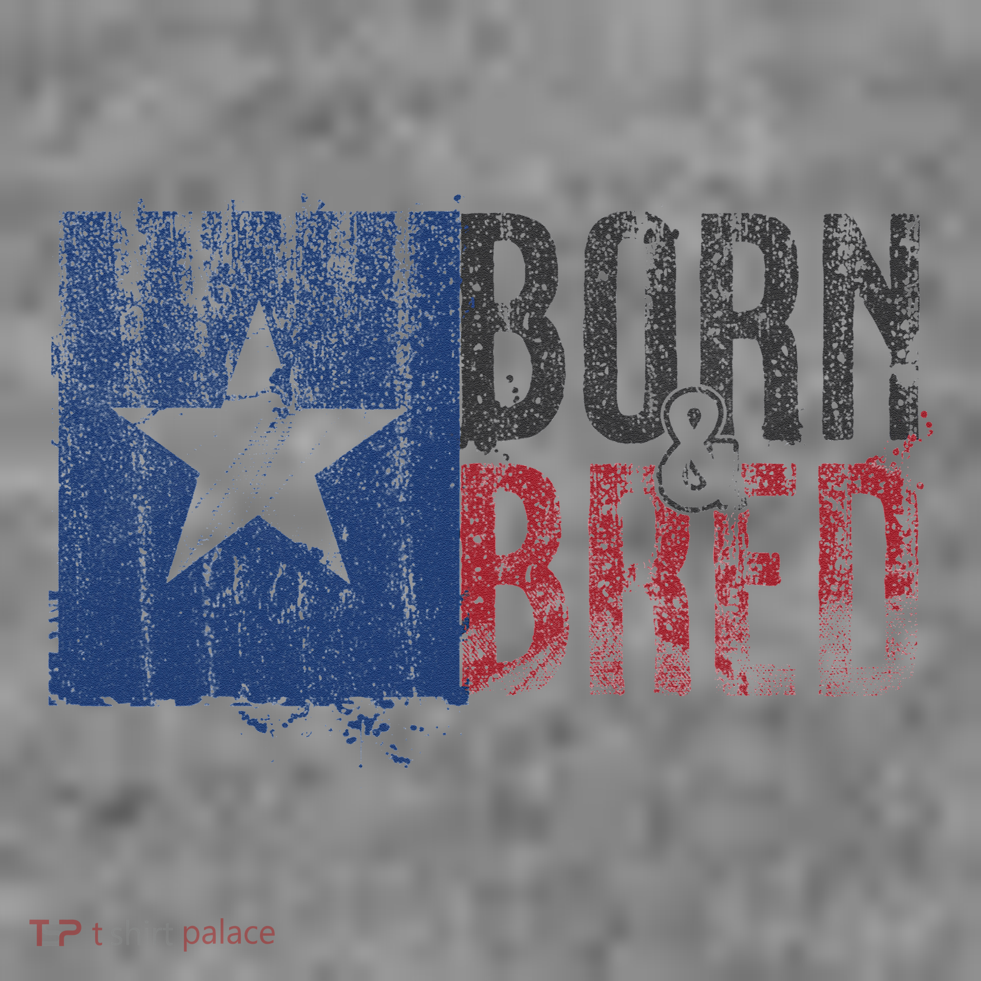 Texas State Flag Pride Born & Bred Native Home Toddler Hoodie