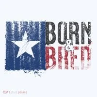 Texas State Flag Pride Born & Bred Native Home Doggie Tank thumb 4