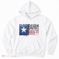 Texas State Flag Pride Born & Bred Native Home Hoodie thumb 0