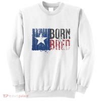 Texas State Flag Pride Born & Bred Native Home Sweatshirt thumb 0