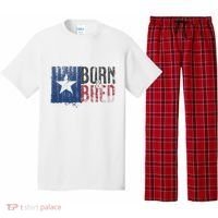 Texas State Flag Pride Born & Bred Native Home Pajama Set thumb 0