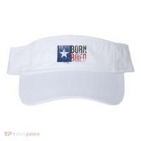 Texas State Flag Pride Born & Bred Native Home Visor thumb 0