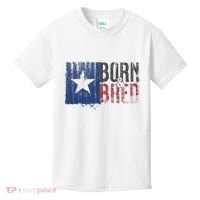 Texas State Flag Pride Born & Bred Native Home Kids T-Shirt thumb 0