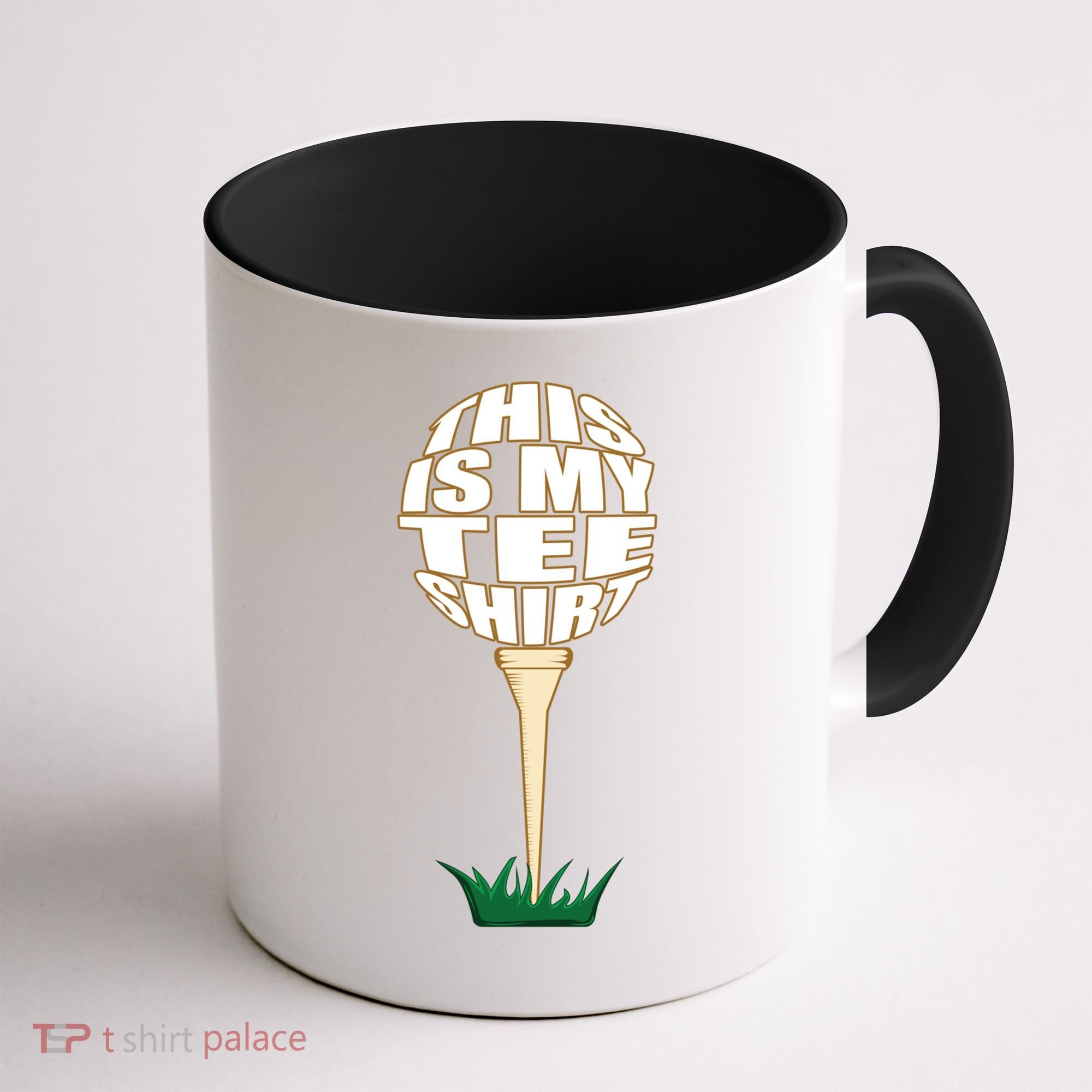 Tee Shirt Funny Golf Funny Gift This Is My Tee Golfer Gift Coffee Mug
