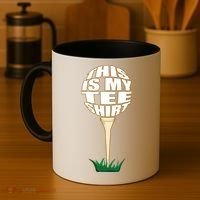 Tee Shirt Funny Golf Funny Gift This Is My Tee Golfer Gift Coffee Mug thumb 4