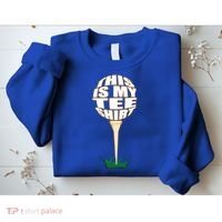Tee Shirt Funny Golf Funny Gift This Is My Tee Golfer Gift Sweatshirt thumb 2