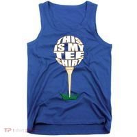 Tee Shirt Funny Golf Funny Gift This Is My Tee Golfer Gift Tank Top thumb 0