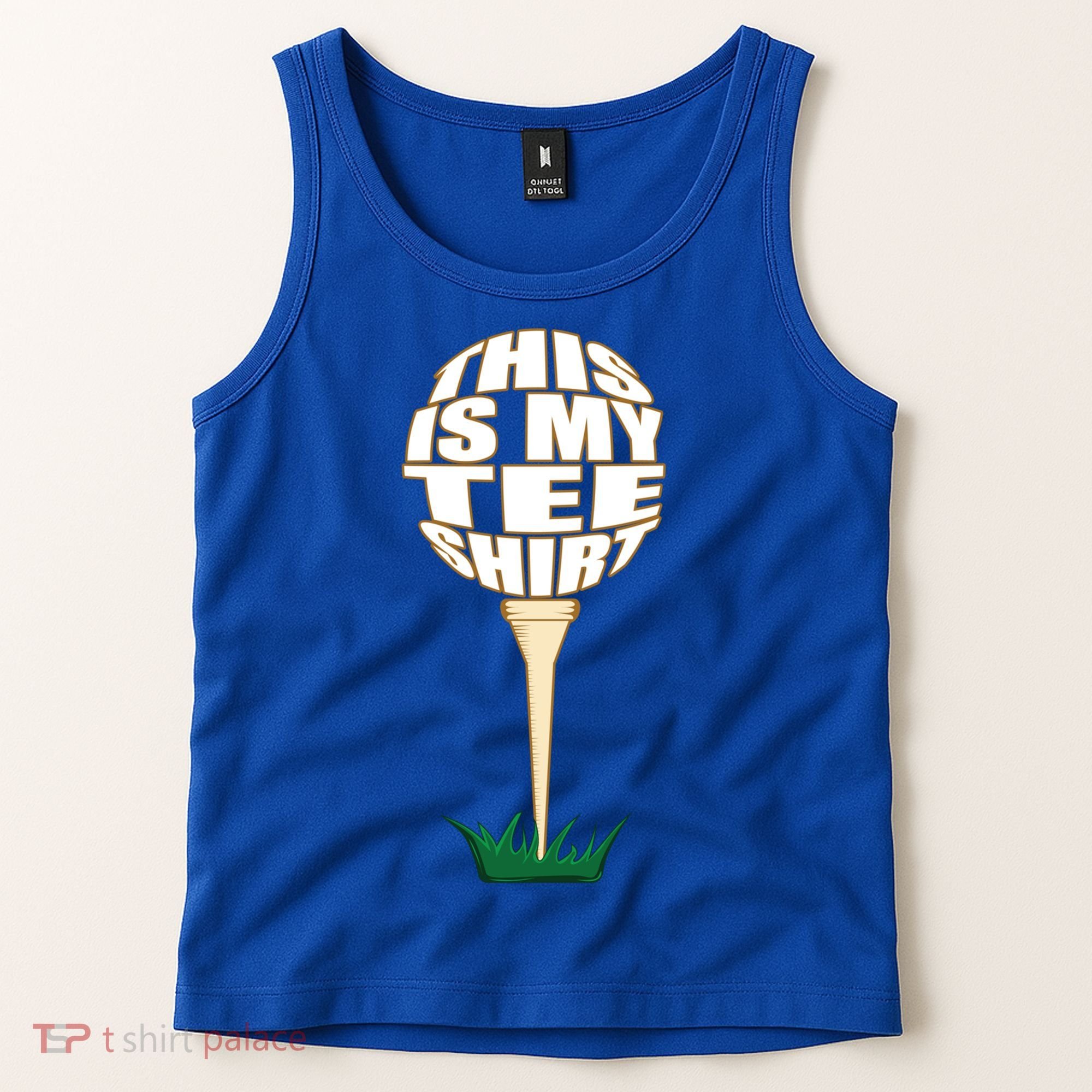 Tee Shirt Funny Golf Funny Gift This Is My Tee Golfer Gift Tank Top