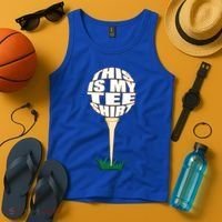 Tee Shirt Funny Golf Funny Gift This Is My Tee Golfer Gift Tank Top thumb 4