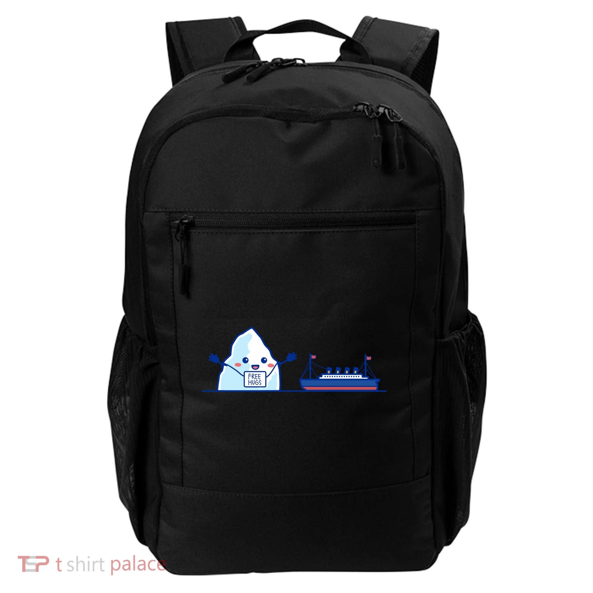 Titanic Shirt Free Hugs Funny Gift Titanic Humor Gift Backpack
