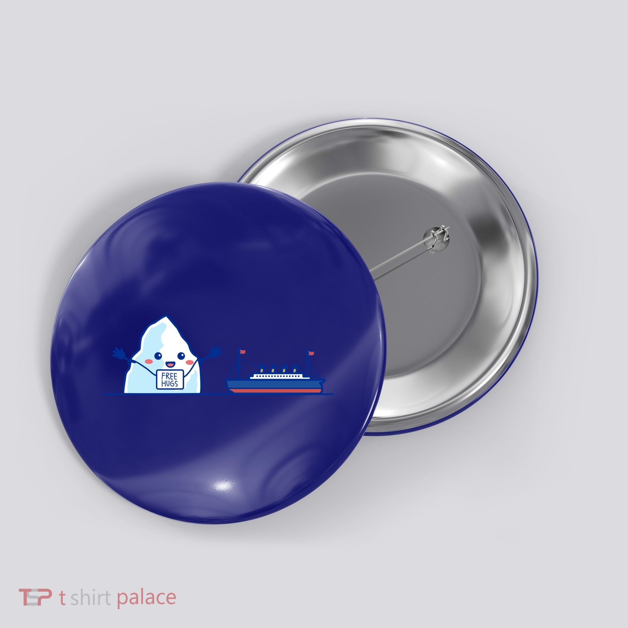 Titanic Shirt Free Hugs Funny Gift Titanic Humor Gift Button