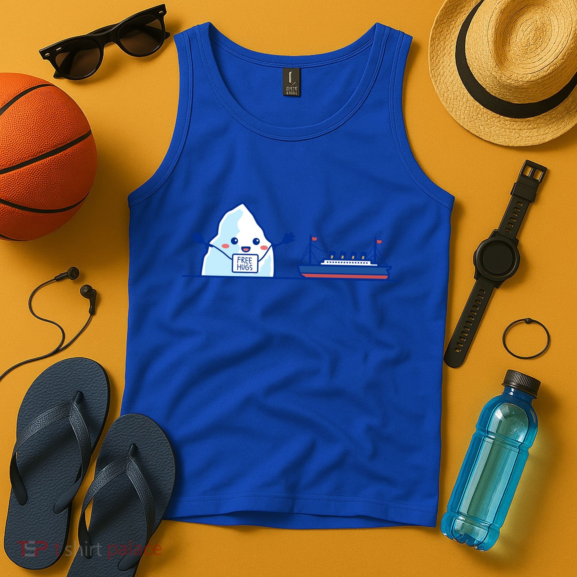 Titanic Shirt Free Hugs Funny Gift Titanic Humor Gift Tank Top