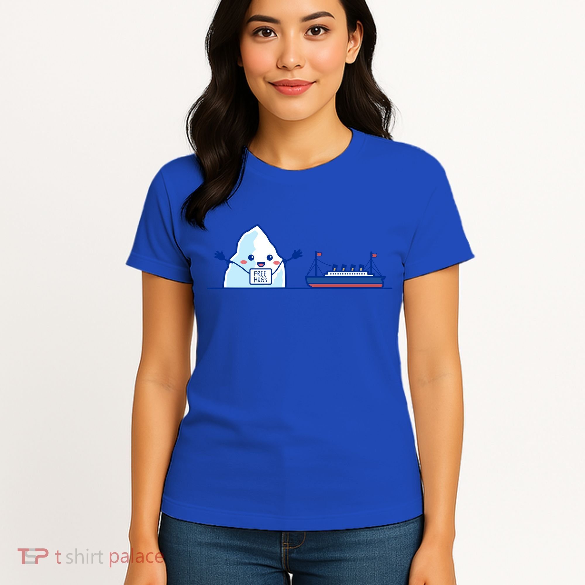 Titanic Shirt Free Hugs Funny Gift Titanic Humor Gift Women's T-Shirt