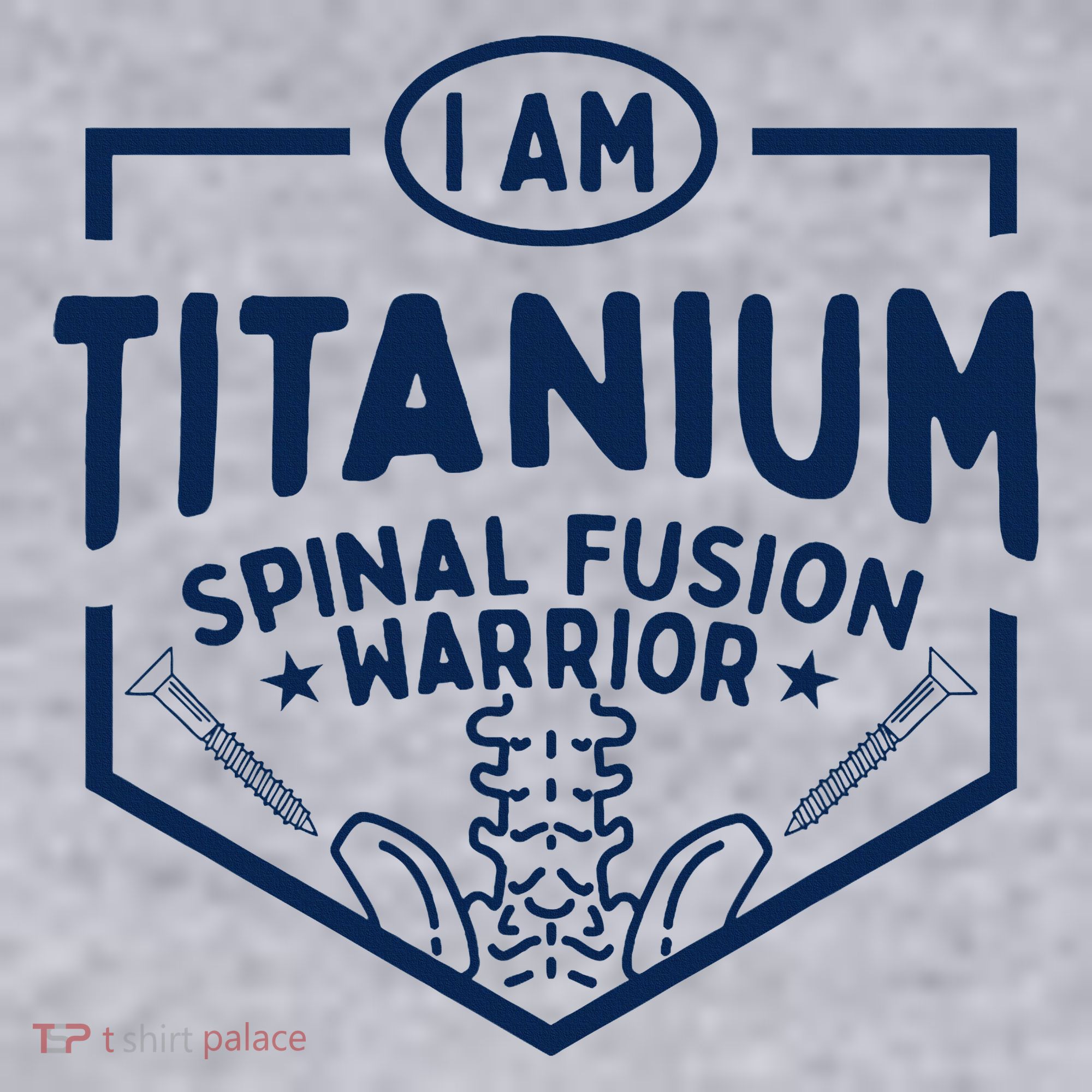 Titanium Spinal Fusion Warrior Spine Surgery Women's Sweatshirt