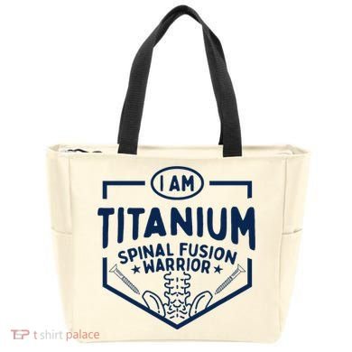 Titanium Spinal Fusion Warrior Spine Surgery Tote Bag