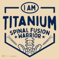 Titanium Spinal Fusion Warrior Spine Surgery Tote Bag thumb 4
