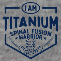 Titanium Spinal Fusion Warrior Spine Surgery Toddler Hoodie thumb 2