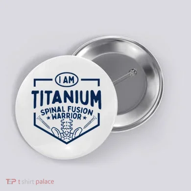 Titanium Spinal Fusion Warrior Spine Surgery Button