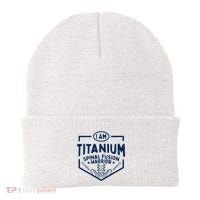 Titanium Spinal Fusion Warrior Spine Surgery Beanie thumb 0